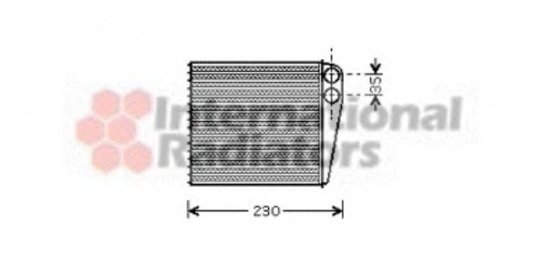 VAN WEZEL 58006229 Теплообменник, отопление салона для VOLKSWAGEN JETTA I (Фольксваген Жэтта и) VAN WEZEL 58006229 Теплообменник, отопление салона для VOLKSWAGEN JETTA I (Фольксваген Жэтта и)