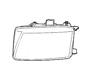 VAN WEZEL 4913961V Основная фара 