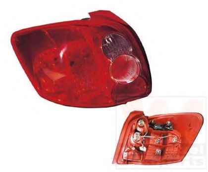 VAN WEZEL 5405931 Задний фонарь для TOYOTA COROLLA (Тойота/тоета Cоролла) VAN WEZEL 5405931 Задний фонарь для TOYOTA COROLLA (Тойота/тоета Cоролла)