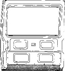 VAN WEZEL 5363274 Боковина для TOYOTA HIACE II (Тойота/тоета Хиаcэ 2) VAN WEZEL 5363274 Боковина для TOYOTA HIACE II (Тойота/тоета Хиаcэ 2)