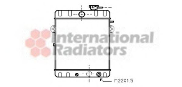 VAN WEZEL 58002007 Радиатор, охлаждение двигателя для AUDI FOX (Ауди Фоx) VAN WEZEL 58002007 Радиатор, охлаждение двигателя для AUDI FOX (Ауди Фоx)