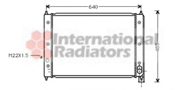 VAN WEZEL 58002034 Радиатор, охлаждение двигателя для VOLKSWAGEN T3 CARAVELLE (Фольксваген Т3 cараvэллэ) VAN WEZEL 58002034 Радиатор, охлаждение двигателя для VOLKSWAGEN T3 CARAVELLE (Фольксваген Т3 cараvэллэ)