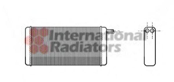 VAN WEZEL 58006128 Теплообменник, отопление салона для VOLKSWAGEN T3 CARAVELLE (Фольксваген Т3 cараvэллэ) VAN WEZEL 58006128 Теплообменник, отопление салона для VOLKSWAGEN T3 CARAVELLE (Фольксваген Т3 cараvэллэ)