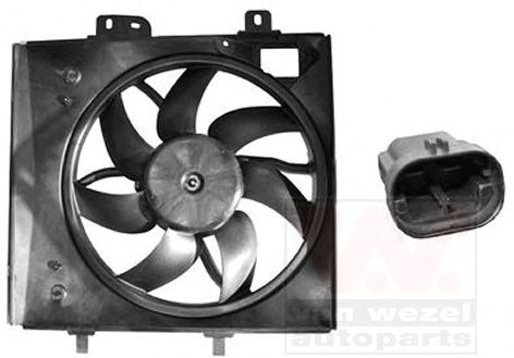 VAN WEZEL 4029746 Вентилятор, охлаждение двигателя для PEUGEOT 207 (Пежо 207) VAN WEZEL 4029746 Вентилятор, охлаждение двигателя для PEUGEOT 207 (Пежо 207)