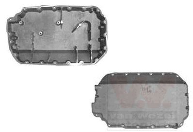 VAN WEZEL 0325072 Масляный поддон 