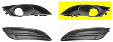 VAN WEZEL 5405591 Решетка вентилятора, буфер для TOYOTA (Тойота/тоета) VAN WEZEL 5405591 Решетка вентилятора, буфер для TOYOTA (Тойота/тоета)