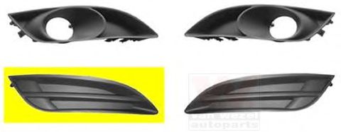 VAN WEZEL 5405594 Решетка вентилятора, буфер для TOYOTA (Тойота/тоета) VAN WEZEL 5405594 Решетка вентилятора, буфер для TOYOTA (Тойота/тоета)