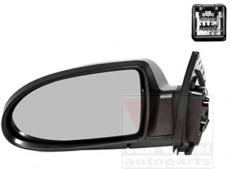 VAN WEZEL 8226817 Наружное зеркало для HYUNDAI VERNA III (Хендай Vэрна 3) VAN WEZEL 8226817 Наружное зеркало для HYUNDAI VERNA III (Хендай Vэрна 3)