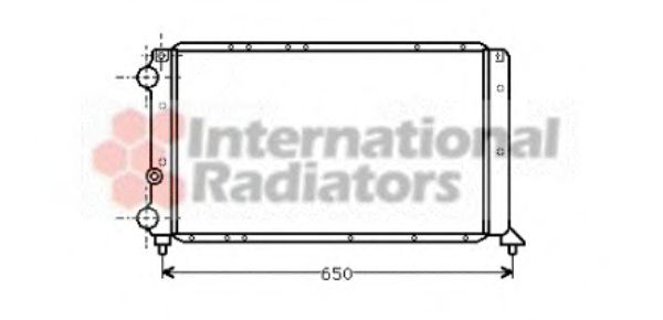 VAN WEZEL 73002017 Радиатор, охлаждение двигателя для LANCIA (Лансиа/лянча) VAN WEZEL 73002017 Радиатор, охлаждение двигателя для LANCIA (Лансиа/лянча)