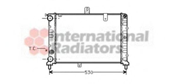 VAN WEZEL 73002018 Радиатор, охлаждение двигателя для LANCIA (Лансиа/лянча) VAN WEZEL 73002018 Радиатор, охлаждение двигателя для LANCIA (Лансиа/лянча)