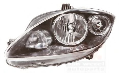 VAN WEZEL 4940961V Основная фара для SEAT ALTEA (Сеат Алтэа) VAN WEZEL 4940961V Основная фара для SEAT ALTEA (Сеат Алтэа)