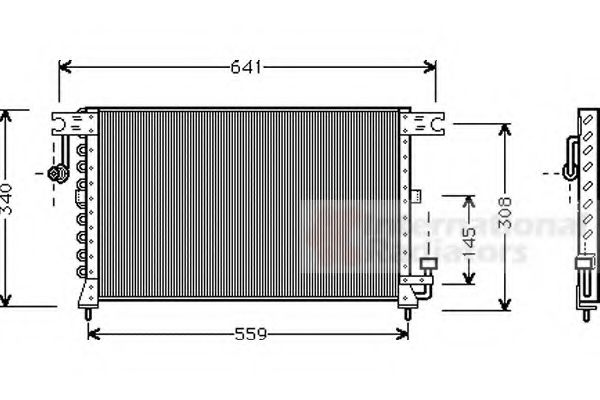 VAN WEZEL 82005038 Конденсатор, кондиционер для HYUNDAI EXCEL (Хендай Эxcэл) VAN WEZEL 82005038 Конденсатор, кондиционер для HYUNDAI EXCEL (Хендай Эxcэл)