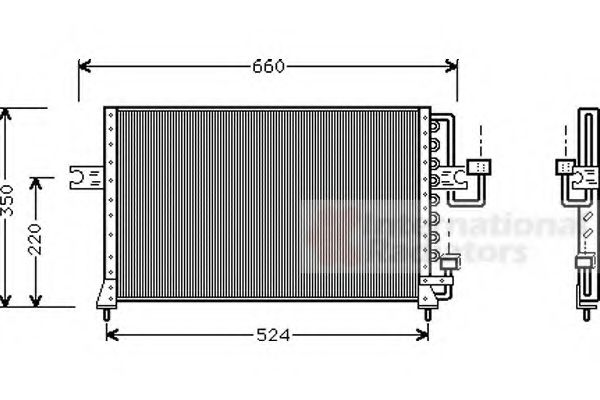 VAN WEZEL 82005045 Конденсатор, кондиционер для HYUNDAI EXCEL (Хендай Эxcэл) VAN WEZEL 82005045 Конденсатор, кондиционер для HYUNDAI EXCEL (Хендай Эxcэл)