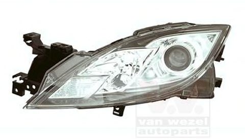 VAN WEZEL 2764961 Основная фара для MAZDA (Мазда) VAN WEZEL 2764961 Основная фара для MAZDA (Мазда)