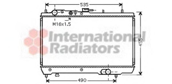 VAN WEZEL 83002066 Радиатор, охлаждение двигателя для KIA MENTOR (Киа Мэнтор) VAN WEZEL 83002066 Радиатор, охлаждение двигателя для KIA MENTOR (Киа Мэнтор)