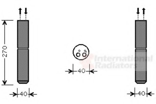VAN WEZEL 4300D493 Осушитель, кондиционер для RENAULT MODUS / GRAND MODUS (Рено Модус / гранд модус) VAN WEZEL 4300D493 Осушитель, кондиционер для RENAULT MODUS / GRAND MODUS (Рено Модус / гранд модус)
