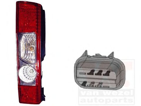 VAN WEZEL 1651921 Задний фонарь для FIAT (Фиат) VAN WEZEL 1651921 Задний фонарь для FIAT (Фиат)