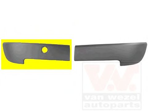 VAN WEZEL 4328592 Облицовка, бампер для RENAULT (Рено) VAN WEZEL 4328592 Облицовка, бампер для RENAULT (Рено)