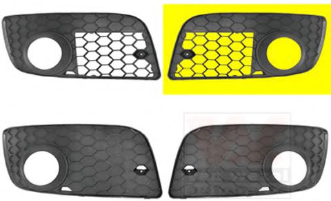 VAN WEZEL 5893591 Решетка вентилятора, буфер 