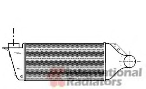 VAN WEZEL 03004174 Интеркулер для AUDI 90 (Ауди 90) VAN WEZEL 03004174 Интеркулер для AUDI 90 (Ауди 90)