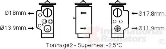 VAN WEZEL 03001373 Расширительный клапан, кондиционер для AUDI Q7 (Ауди Кью 7) VAN WEZEL 03001373 Расширительный клапан, кондиционер для AUDI Q7 (Ауди Кью 7)