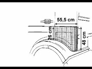 VAN WEZEL 3061133 Боковина 