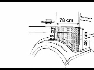 VAN WEZEL 3062133 Боковина 