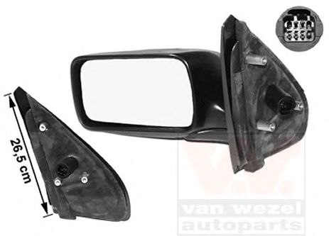 VAN WEZEL 0145807 Наружное зеркало для ALFA ROMEO 145 (Альфа ромео 145) VAN WEZEL 0145807 Наружное зеркало для ALFA ROMEO 145 (Альфа ромео 145)