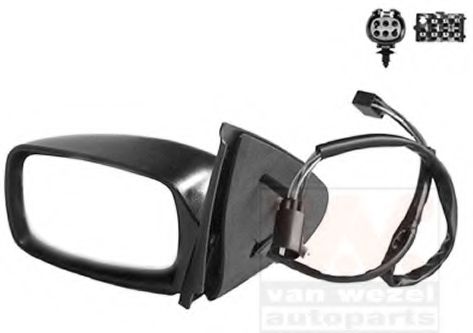 VAN WEZEL 1830807 Наружное зеркало для MAZDA 121 III (Мазда 121 3) VAN WEZEL 1830807 Наружное зеркало для MAZDA 121 III (Мазда 121 3)