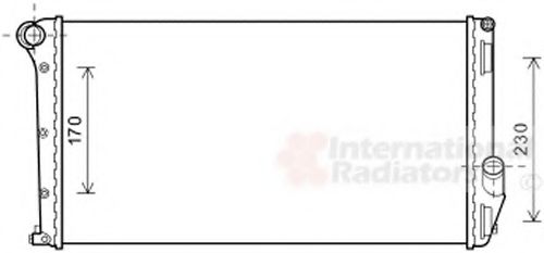 VAN WEZEL 73002097 Радиатор, охлаждение двигателя для FIAT IDEA (Фиат Идэа) VAN WEZEL 73002097 Радиатор, охлаждение двигателя для FIAT IDEA (Фиат Идэа)