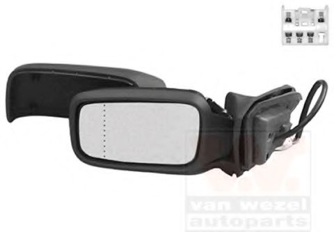 VAN WEZEL 5940807 Наружное зеркало для VOLVO V40 (Вольво V40) VAN WEZEL 5940807 Наружное зеркало для VOLVO V40 (Вольво V40)