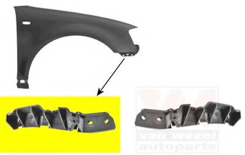 VAN WEZEL 0332568 Кронштейн, буфер для AUDI (Ауди) VAN WEZEL 0332568 Кронштейн, буфер для AUDI (Ауди)