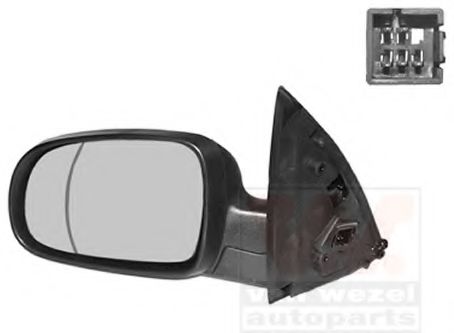 VAN WEZEL 3777807 Наружное зеркало для OPEL CORSA C (Опель Корса с) VAN WEZEL 3777807 Наружное зеркало для OPEL CORSA C (Опель Корса с)