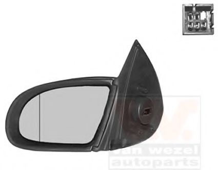 VAN WEZEL 3778807 Наружное зеркало для OPEL TIGRA (Опель Тигра) VAN WEZEL 3778807 Наружное зеркало для OPEL TIGRA (Опель Тигра)