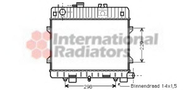 VAN WEZEL 06002071 Радиатор, охлаждение двигателя для BMW 3 (Бмв 3) VAN WEZEL 06002071 Радиатор, охлаждение двигателя для BMW 3 (Бмв 3)