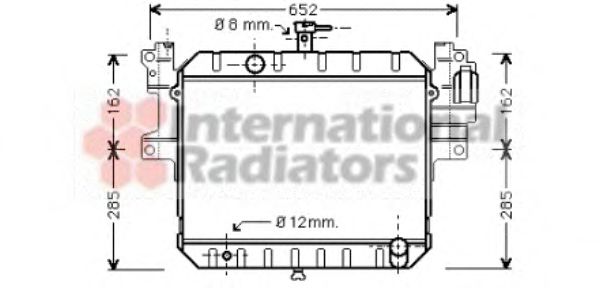 VAN WEZEL 11002040 Радиатор, охлаждение двигателя для DAIHATSU FEROZA HARD TOP (Дайхатсу Фэроза хард топ) VAN WEZEL 11002040 Радиатор, охлаждение двигателя для DAIHATSU FEROZA HARD TOP (Дайхатсу Фэроза хард топ)