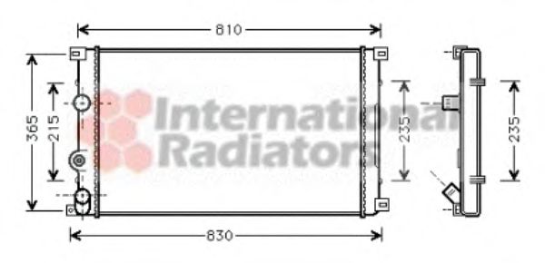 VAN WEZEL 43002276 Радиатор, охлаждение двигателя для OPEL (Опель) VAN WEZEL 43002276 Радиатор, охлаждение двигателя для OPEL (Опель)