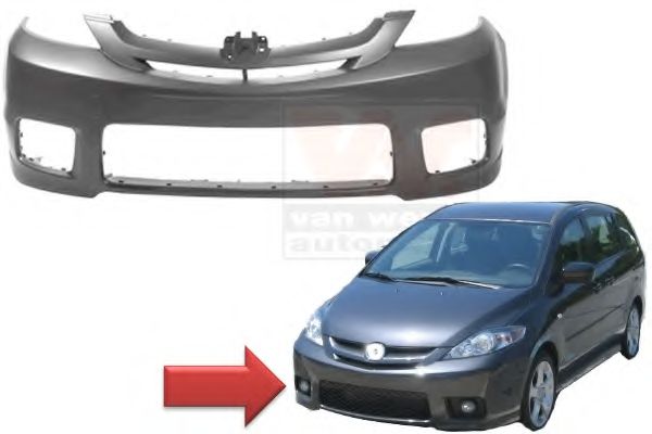 VAN WEZEL 2762574 Буфер для MAZDA (Мазда) VAN WEZEL 2762574 Буфер для MAZDA (Мазда)