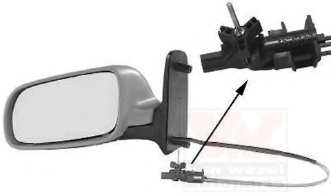 VAN WEZEL 5879813 Наружное зеркало для VOLKSWAGEN SHARAN (Фольксваген Шаран) VAN WEZEL 5879813 Наружное зеркало для VOLKSWAGEN SHARAN (Фольксваген Шаран)