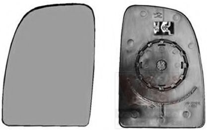 VAN WEZEL 1651861 Зеркальное стекло, наружное зеркало для PEUGEOT MANAGER (Пежо Манагэр) VAN WEZEL 1651861 Зеркальное стекло, наружное зеркало для PEUGEOT MANAGER (Пежо Манагэр)