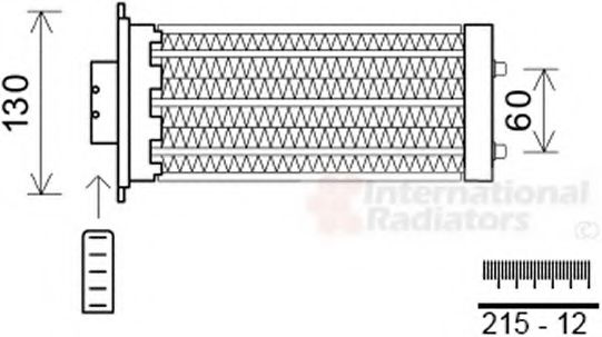 VAN WEZEL 37006573 Теплообменник, отопление салона для CHEVROLET CAPTIVA (Шевроле Каптива) VAN WEZEL 37006573 Теплообменник, отопление салона для CHEVROLET CAPTIVA (Шевроле Каптива)