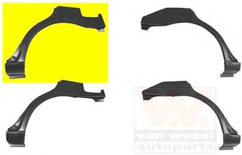 VAN WEZEL 8224147 Боковина для HYUNDAI VERNA II (Хендай Vэрна 2) VAN WEZEL 8224147 Боковина для HYUNDAI VERNA II (Хендай Vэрна 2)