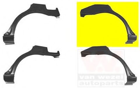 VAN WEZEL 8224148 Боковина для HYUNDAI VERNA II (Хендай Vэрна 2) VAN WEZEL 8224148 Боковина для HYUNDAI VERNA II (Хендай Vэрна 2)