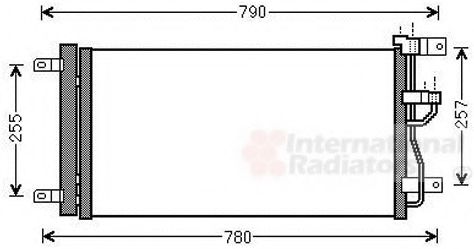 VAN WEZEL 37005612 Конденсатор, кондиционер для CHEVROLET CAPTIVA (Шевроле Каптива) VAN WEZEL 37005612 Конденсатор, кондиционер для CHEVROLET CAPTIVA (Шевроле Каптива)