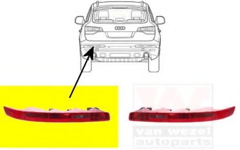 VAN WEZEL 0381929 Задний фонарь для AUDI Q7 (Ауди Кью 7) VAN WEZEL 0381929 Задний фонарь для AUDI Q7 (Ауди Кью 7)