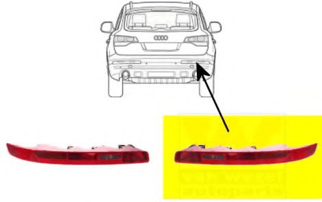 VAN WEZEL 0381930 Задний фонарь для AUDI Q7 (Ауди Кью 7) VAN WEZEL 0381930 Задний фонарь для AUDI Q7 (Ауди Кью 7)