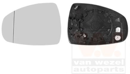 VAN WEZEL 0301837 Зеркальное стекло, наружное зеркало для AUDI A1 (Ауди А1)