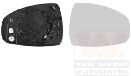 VAN WEZEL 0301838 Зеркальное стекло, наружное зеркало для AUDI A1 (Ауди А1)