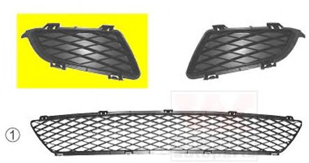 VAN WEZEL 2754592 Решетка вентилятора, буфер 