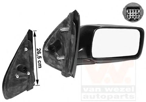 VAN WEZEL 0145808 Наружное зеркало для ALFA ROMEO 145 (Альфа ромео 145) VAN WEZEL 0145808 Наружное зеркало для ALFA ROMEO 145 (Альфа ромео 145)